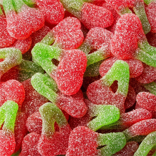 Tender Heifer Snack Co. Gummy Fruit Shaped Twin Cherries Candy - 10 oz