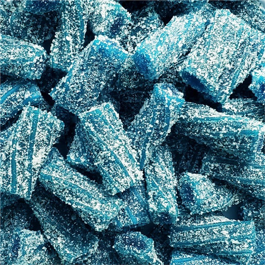 Tender Heifer Snack Co. Pectin Filled Licorice Sour Blue Raspberry Candy - 10 oz