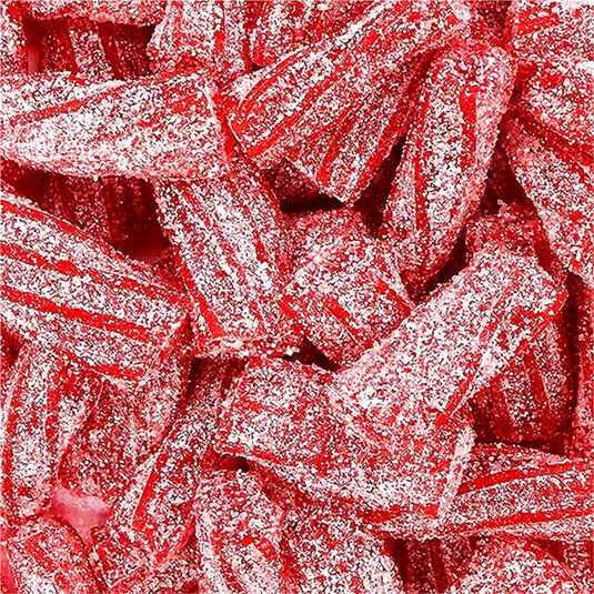 Tender Heifer Snack Co. Pectin Filled Licorice Sour Strawberry Candy - 10 oz