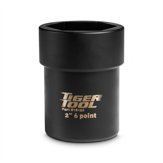 Tiger Tool 2"" 6 POINT AXLE NUT SOCKET