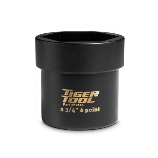 Tiger Tool 2-3/4"" 6 POINT AXLE NUT SOCKET