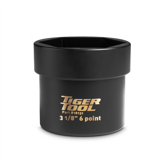 Tiger Tool 3-1/8"" 6 POINT AXLE NUT SOCKET