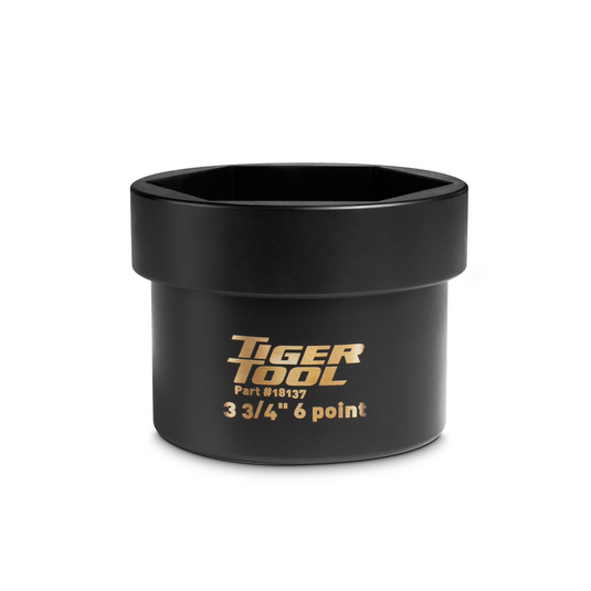 Tiger Tool 3-3/4"" 6 POINT AXLE NUT SOCKET