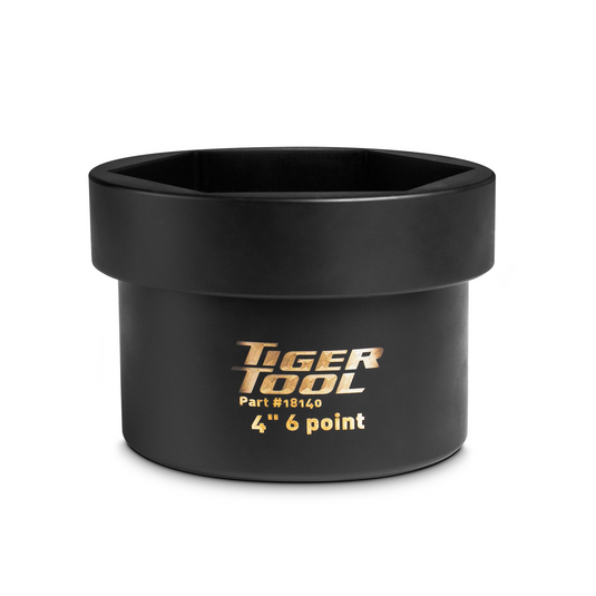 Tiger Tool 4"" 6 POINT AXLE NUT SOCKET