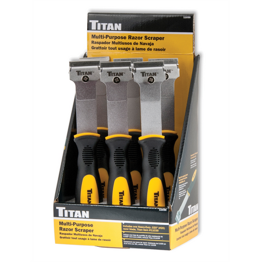 TITAN 6PC Multipurpose Scraper Display