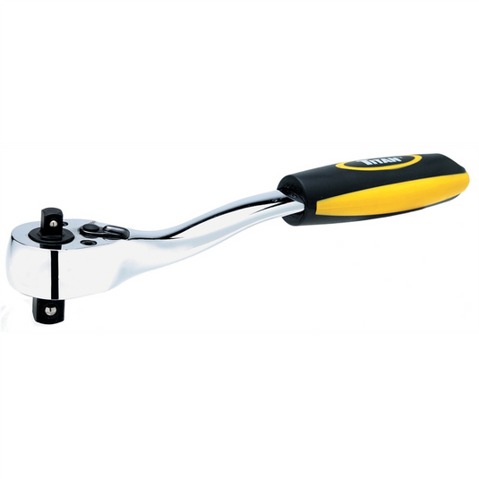 Titan RATCHET DBL HEAD OFFSET ST LENGTH 1/4 &3/8"" DR
