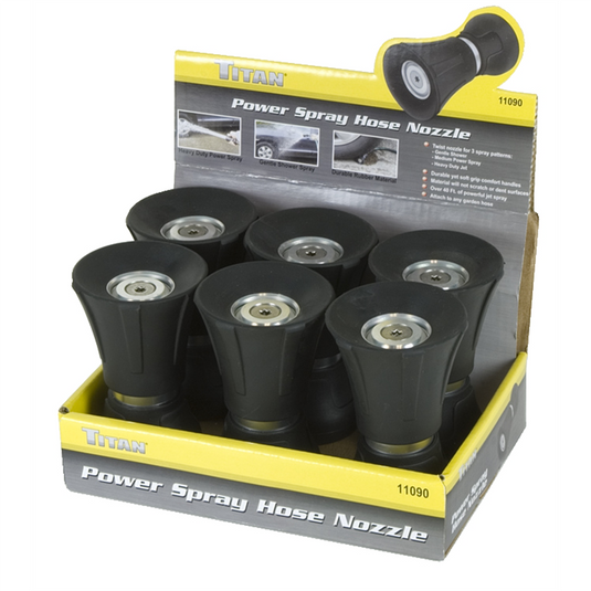 TITAN 6PC Power Spray Nozzle Display