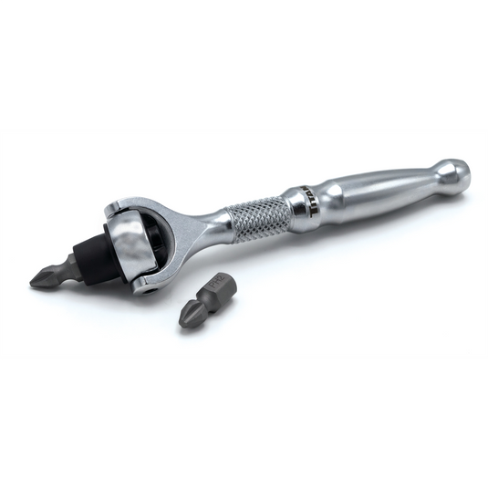 Titan 1/4 in. Drive Swivel Head Micro Bit Driver