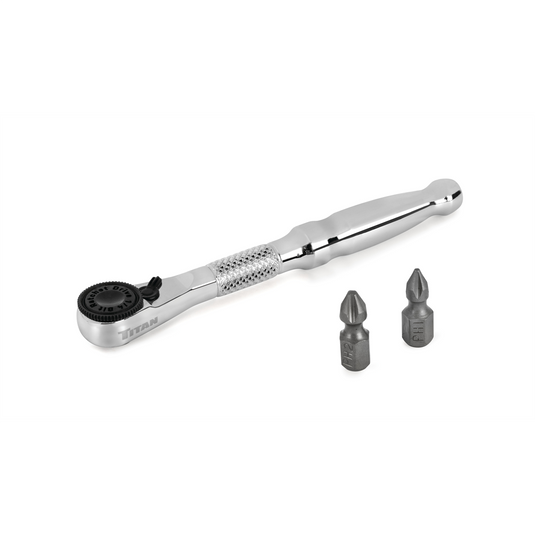 Titan 1/4 in. Drive Micro Ratcheting Bit Driver