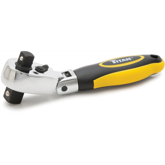 TITAN FLEX HD RATCHET STUBBY 1/2 &3/8"" DR