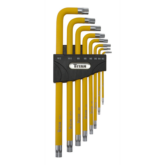 Star Asia Dba Titan 8-PC TRIPLE SQUARE L-SHAPED WRENCH S