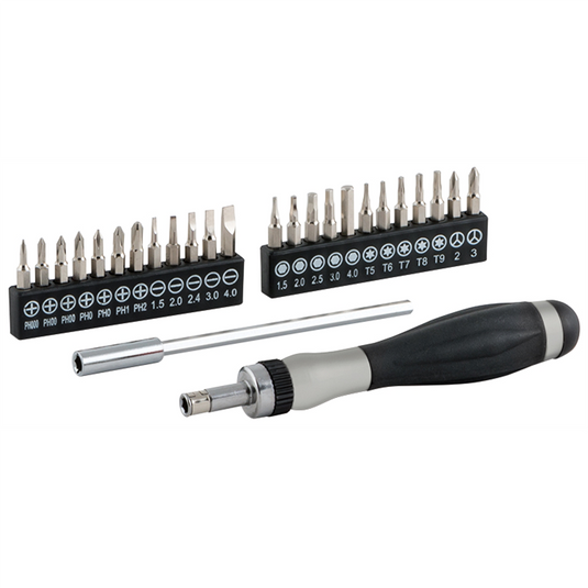 TITAN 26-PC RATCHETING PRECISION SCREWDRI
