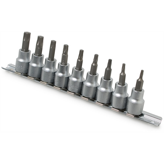 TITAN 9-PC 3/8"" DR STAR SOCKET BIT S
