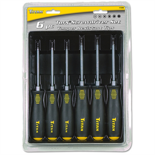 TITAN 6-PC STAR DRIVER SET