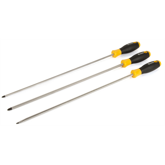 TITAN 3-PC EXTRA LONG SCREWDRIVER SET