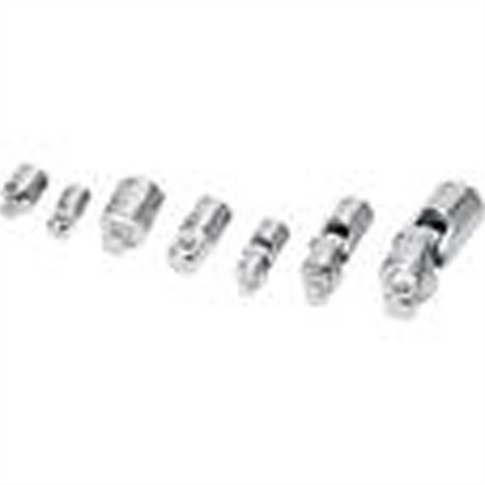 TITAN 7 pc Chrome Adaptor & U-joint Set