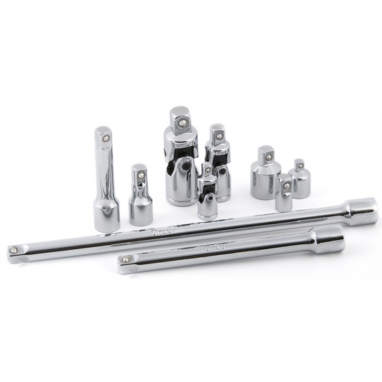 TITAN 10-PC CHROME UNIVERSALS EXTENSIONS;