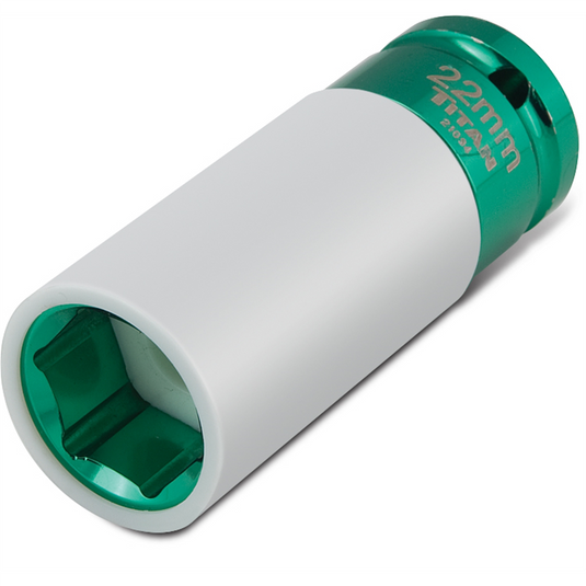 TITAN 22MM 1/2"" DR LUG NUT SOCKET