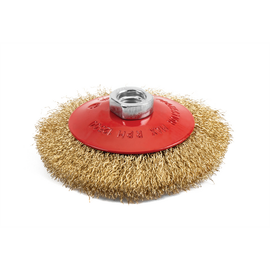 Titan 4- 1/2 in. Crimped Bevel Wire Wheel