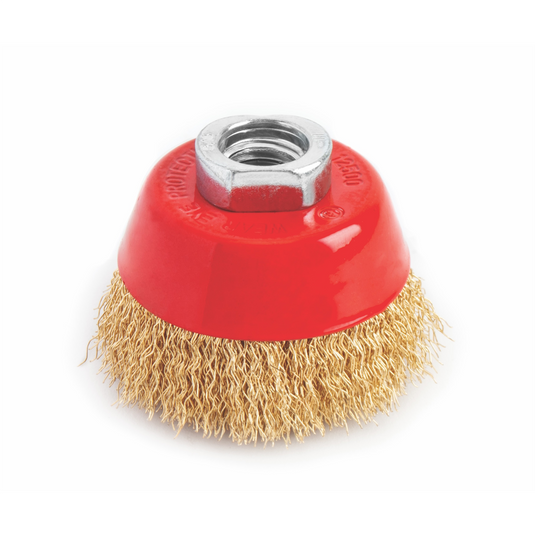 Titan 2-1/2 in. Crimped Wire Cup Brush