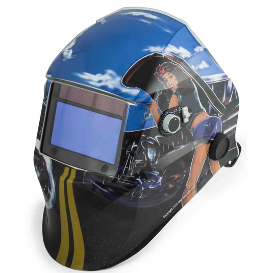 TITAN Solar Powered Auto Dark Welding Helmet