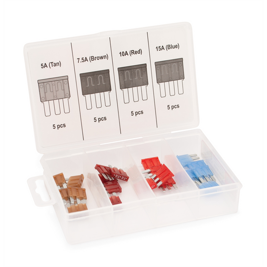 TITAN 20 pc. 3-Blade Micro Fuse Assortment