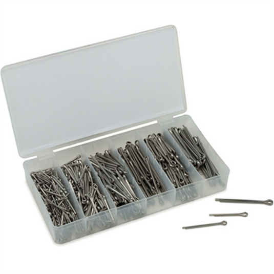 Titan 555 Piece Stainless Steel Cotter Pin Assortment