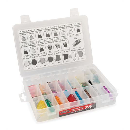 TITAN Auto Plug-In Fuse Assortment (76-Piece)
