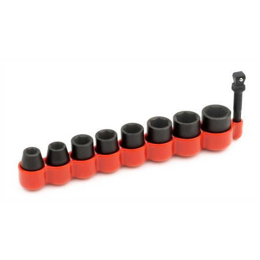TITAN 9 Pc. 3/8"" Drive SAE Impact Socket Set
