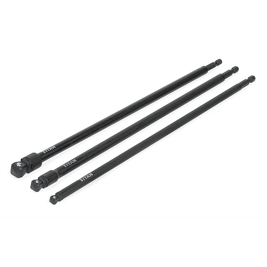 TITAN 3-PC 12"" WOBBLE SOCKET ADAPTER SE