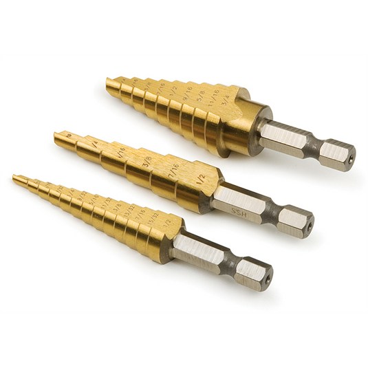 Titan 3pc. Step Drill Set