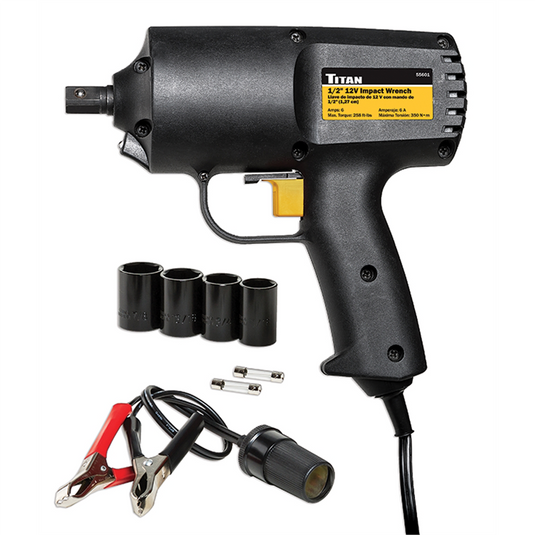 Star Asia Dba Titan 12V IMPACT WRENCH SET