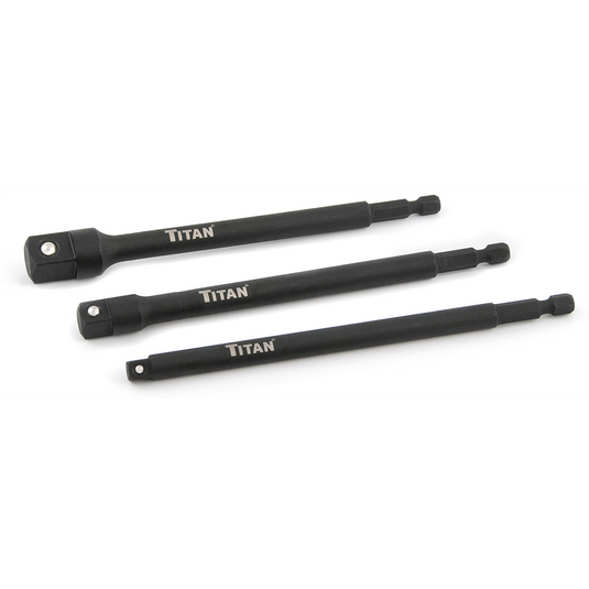 Titan 3pc 6in Socket Adapter Set