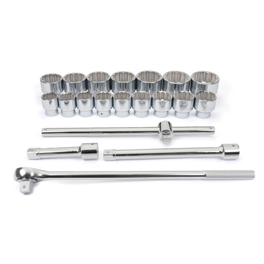 Titan 20 pc. 1 in. Dr SAE Socket Set