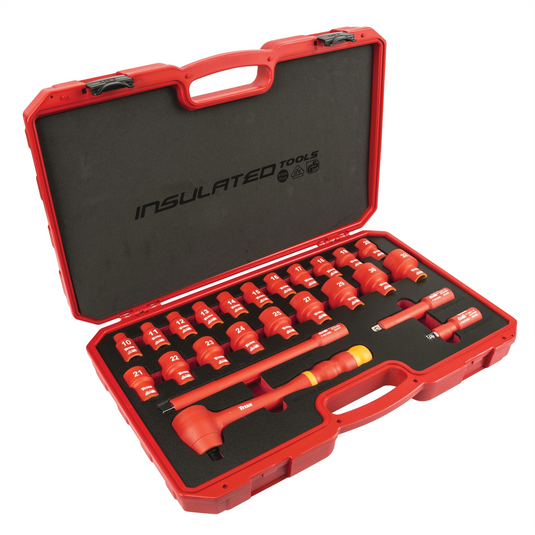 TITAN 19-PC 3/8"" DR INSULATED SOCKET