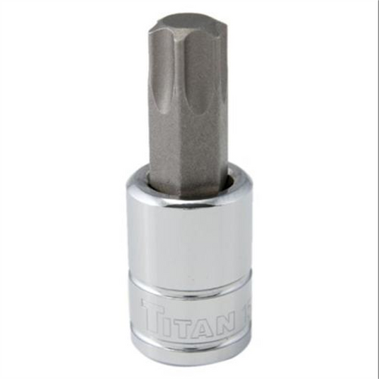 TITAN 3/8"" DR T55 TORX BIT SOCKET