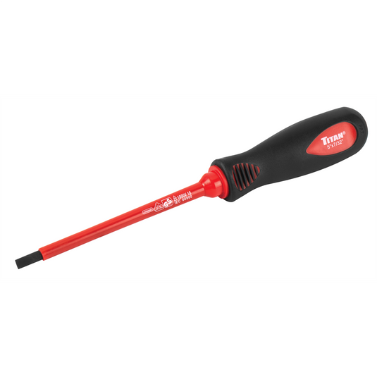 Titan Insulated Screwdriver Slotted 7/32 in. x 5 in.