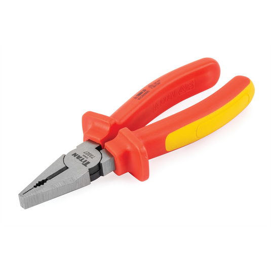Titan 7 in. Insulated Combination Pliers