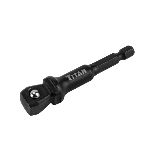 Titan 10 pk. 1/4 in. Dr. 2-1/2 in. Wobble Socket Adapter
