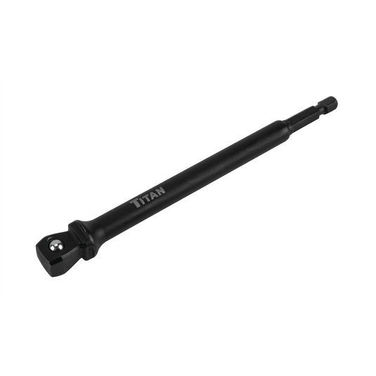 Titan 10 pk. 1/2 in drive 6 in. Wobble Socket Adapter