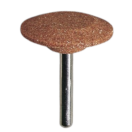 Tire Mechanic's Resource A-36B 1-3/4"" Brown Stone Buffing Disc