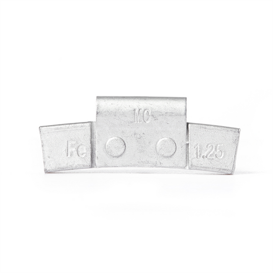 Tire Mechanic's Resource 1.25 oz MCFE Series Steel Clip Wheel Weight (Box of 25)