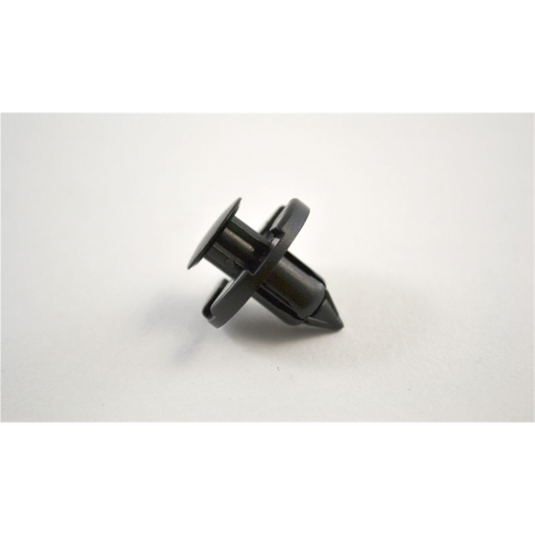 Black Nylon Push-Type Retainer 8mm (Bag 100)