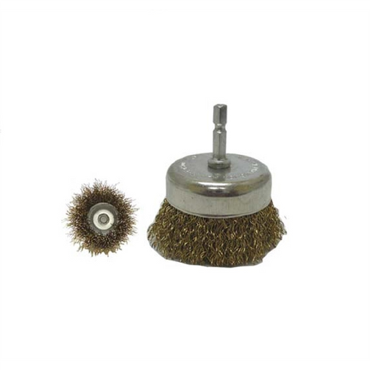 Tire Mechanic's Resource Wire Cup Brush 3""; 1/4 in. Shaft; 10;000 RPM