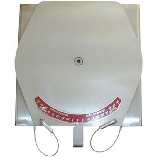 Tire Mechanic's Resource Stainless Steel Turn Plate Set with Pointer
