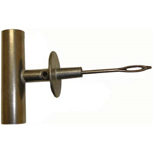 Tire Mechanic's Resource Open Eye Needle Die Cast T-Handle 4"" Repl Needle