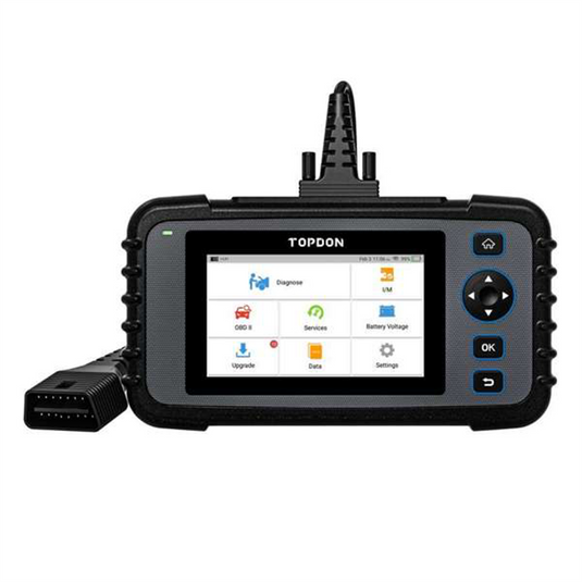 Topdon ArtiDiag600 - 5"" Scan Tool - PCM/TCM/ABS/SRS Lifetime Updates 8 Service Function