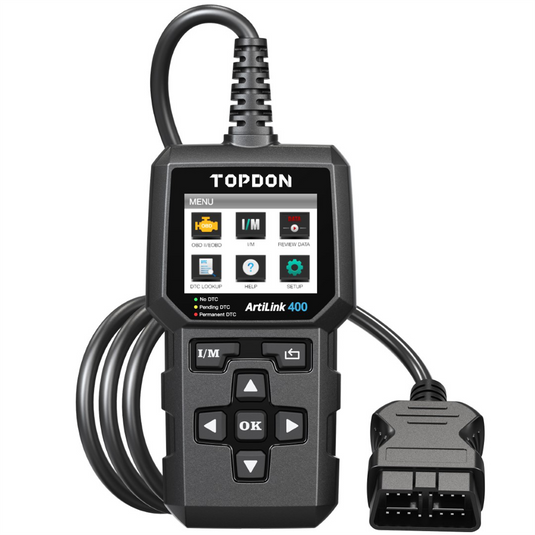 Topdon ArtiLink400 - Code Reader - 2.4"" Screen & Data Graphing