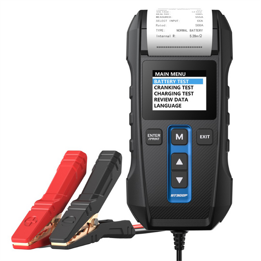 Topdon BT300P - Battery; Charging & Cranking System Tester w/Printer