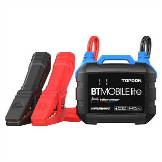 Topdon BTMobile Lite - 12V Bluetooth Battery & System Tester - Smartphone